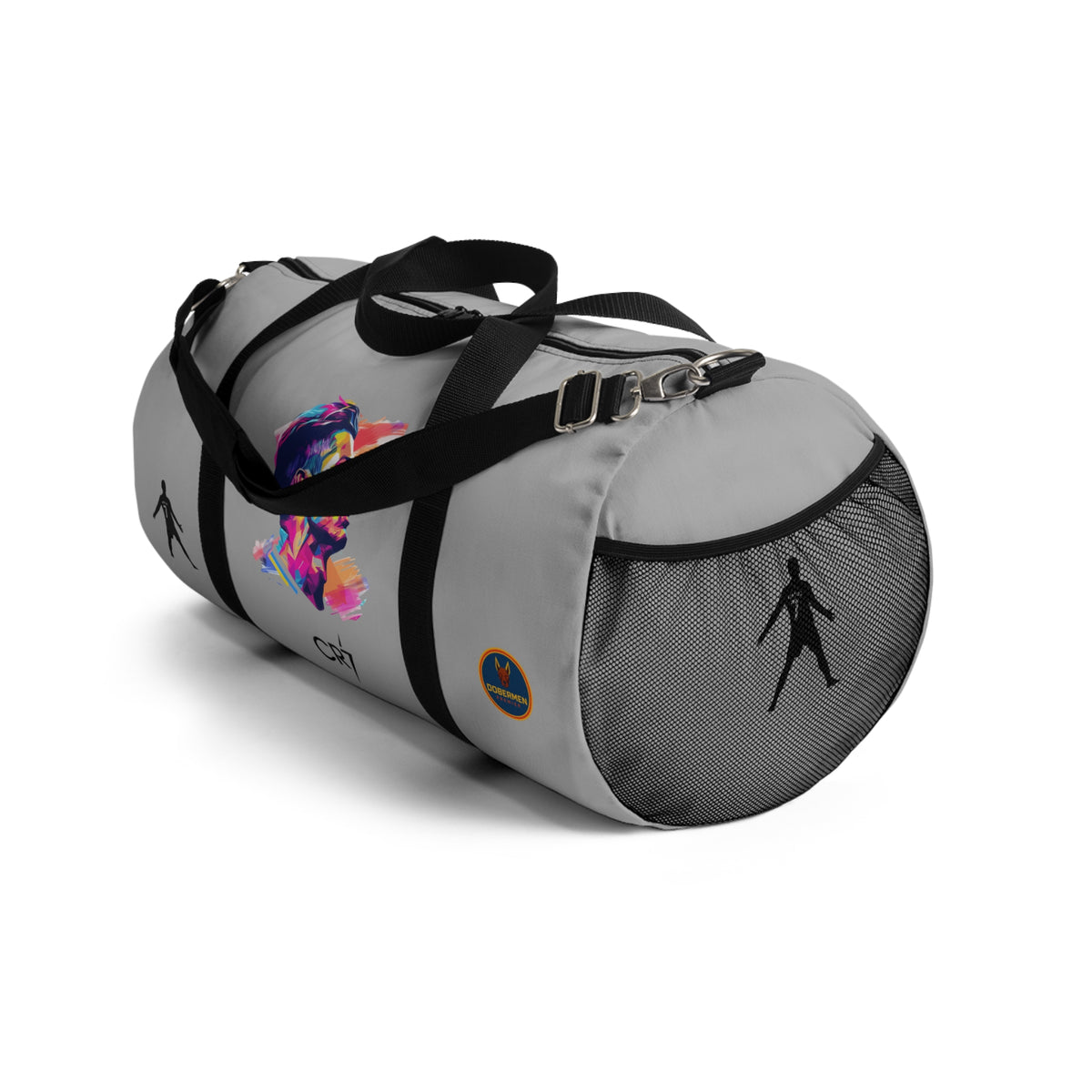 Premium Cristiano Ronaldo Duffel Bag Light grey πβ½