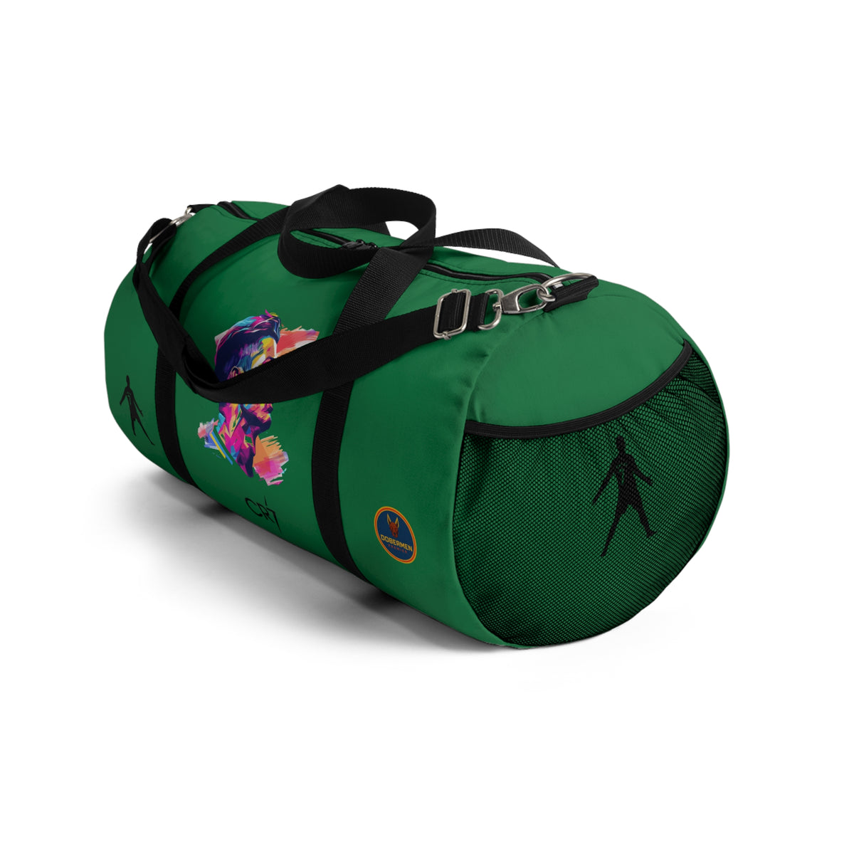 Premium Cristiano Ronaldo Duffel Bag Dark green πβ½
