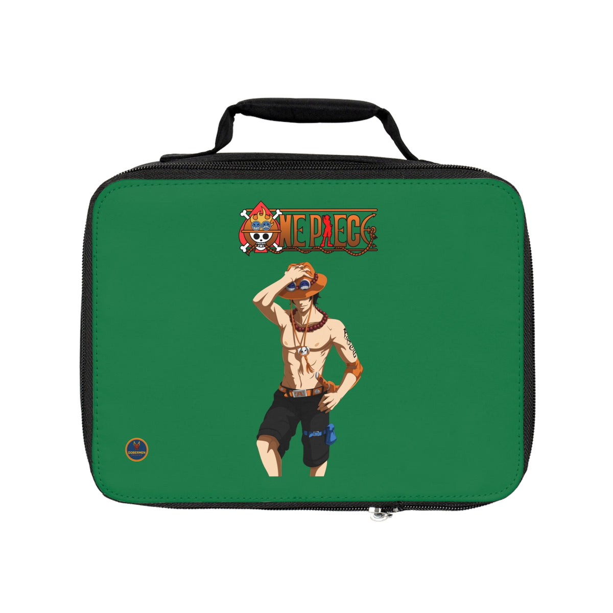 Sanji One Piece Anime Lunch Bag Dark green 🍱