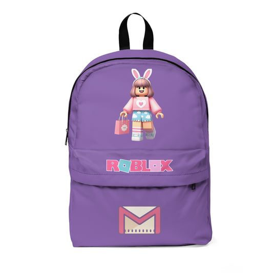 Roblox Bunny Girl Backpack Light purple
