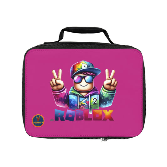 Roblox Fan Lunch Bag Pink 🎮🎒✨