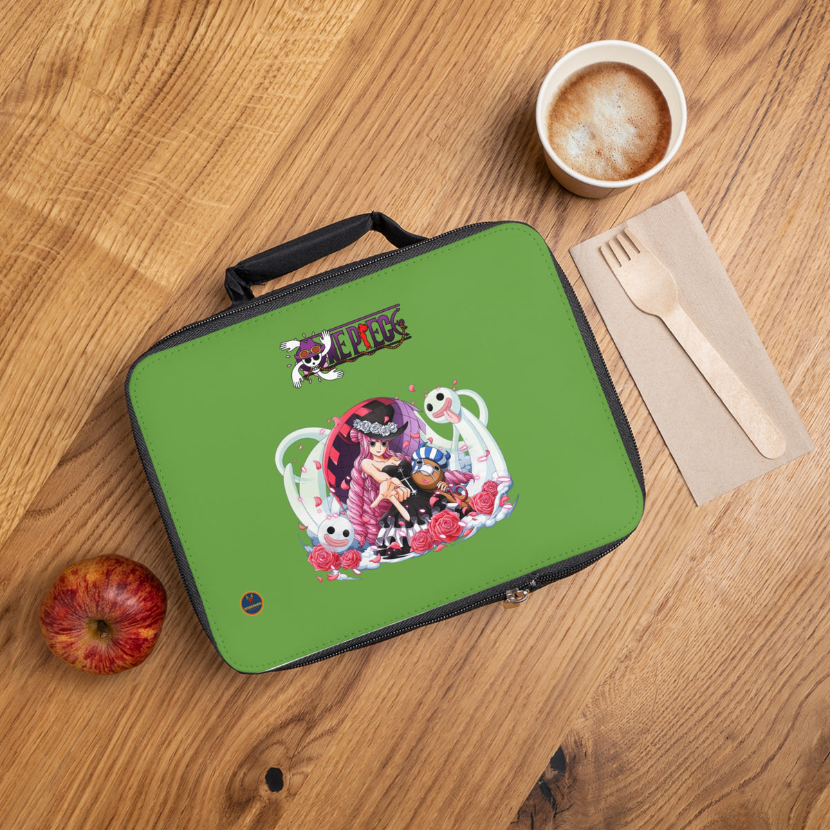Nico Robin One Piece Anime Lunch Bag Green 🍱