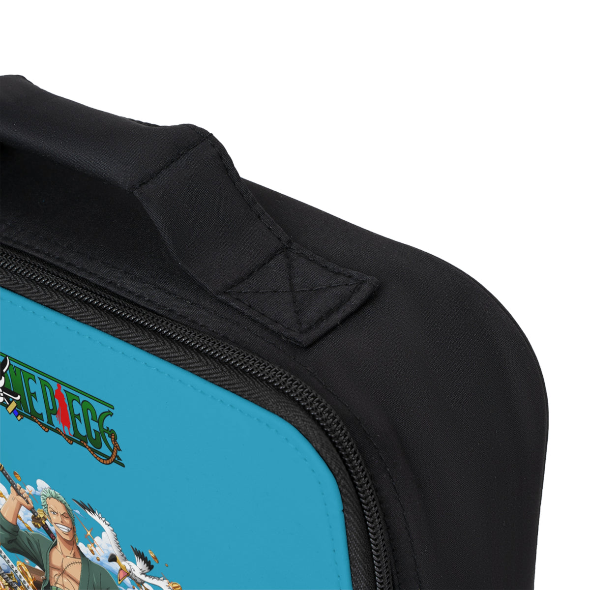 Roronoa Zoro One Piece Anime Lunch Bag Turquoise 🍱