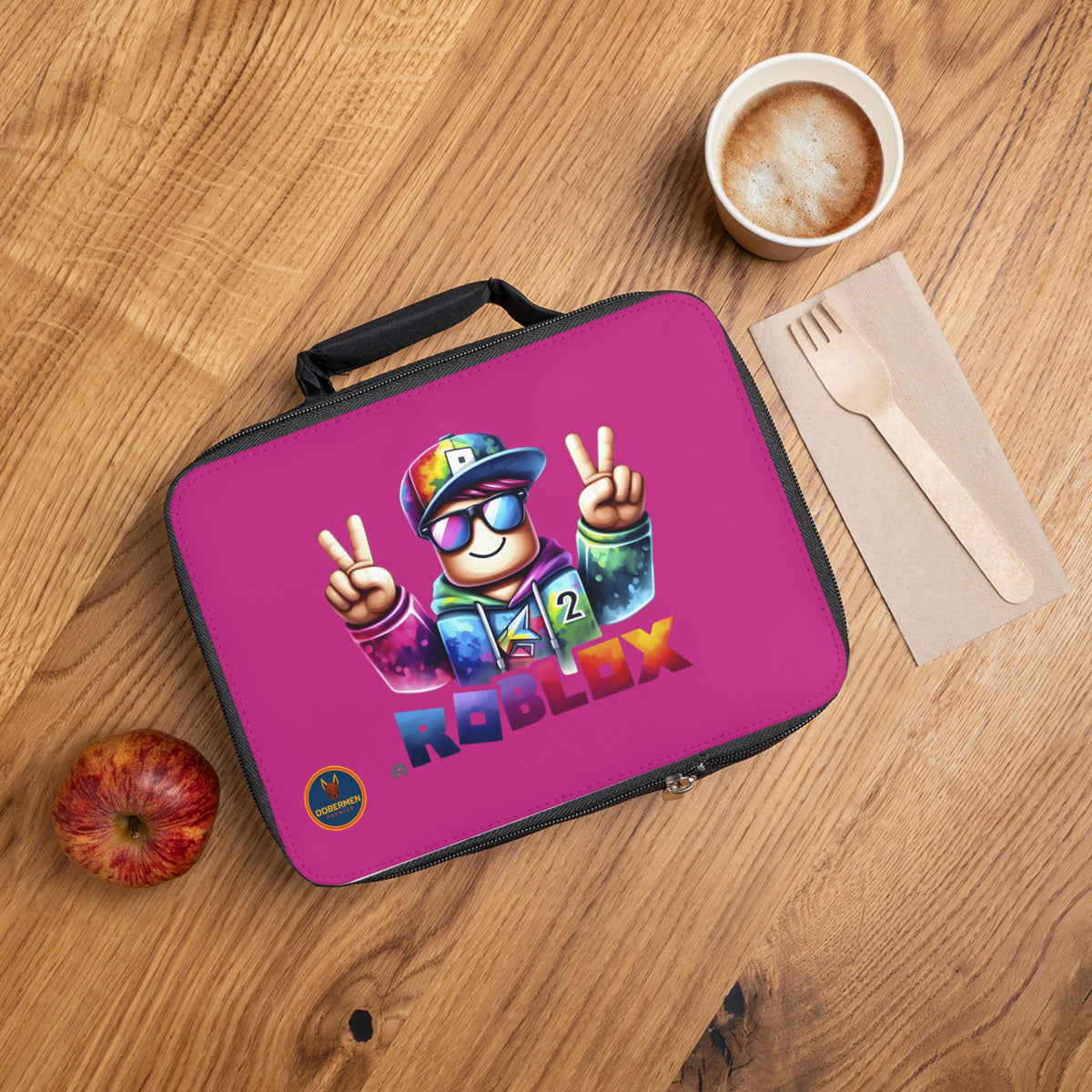 Roblox Fan Lunch Bag Pink 🎮🎒✨