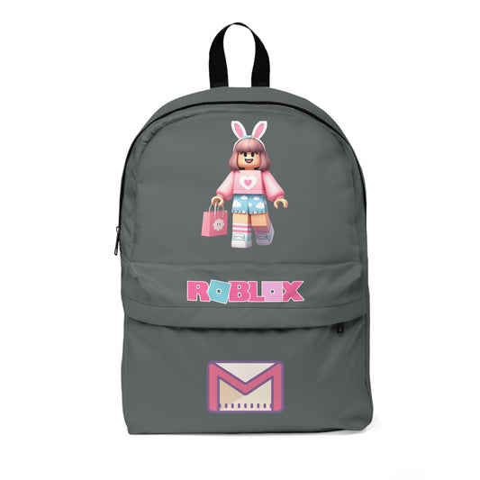 Roblox Bunny Girl Backpack Dark grey