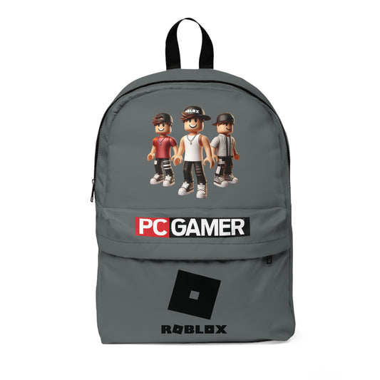 Roblox PC Gamer School Backpack - Dark grey