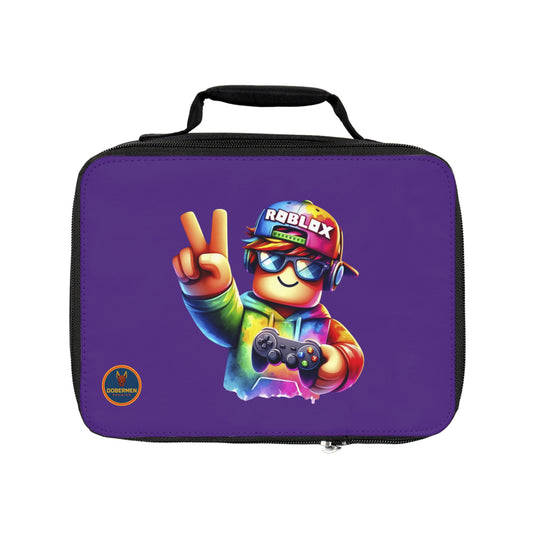 Vibrant Roblox Lunch Box Purple 🌈 🎮🎒
