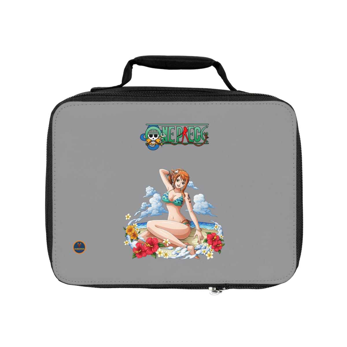 Nami One Piece Anime Lunch Bag Grey 🍱