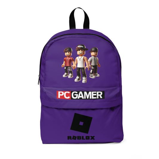 Roblox PC Gamer Purple School Backpack