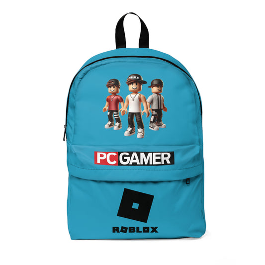 Roblox PC Gamer Turquoise School Backpack