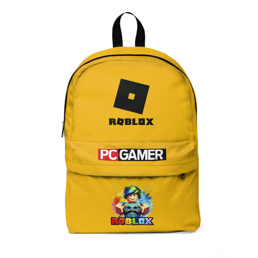 Roblox Level Up Gamer School Bag Yellow