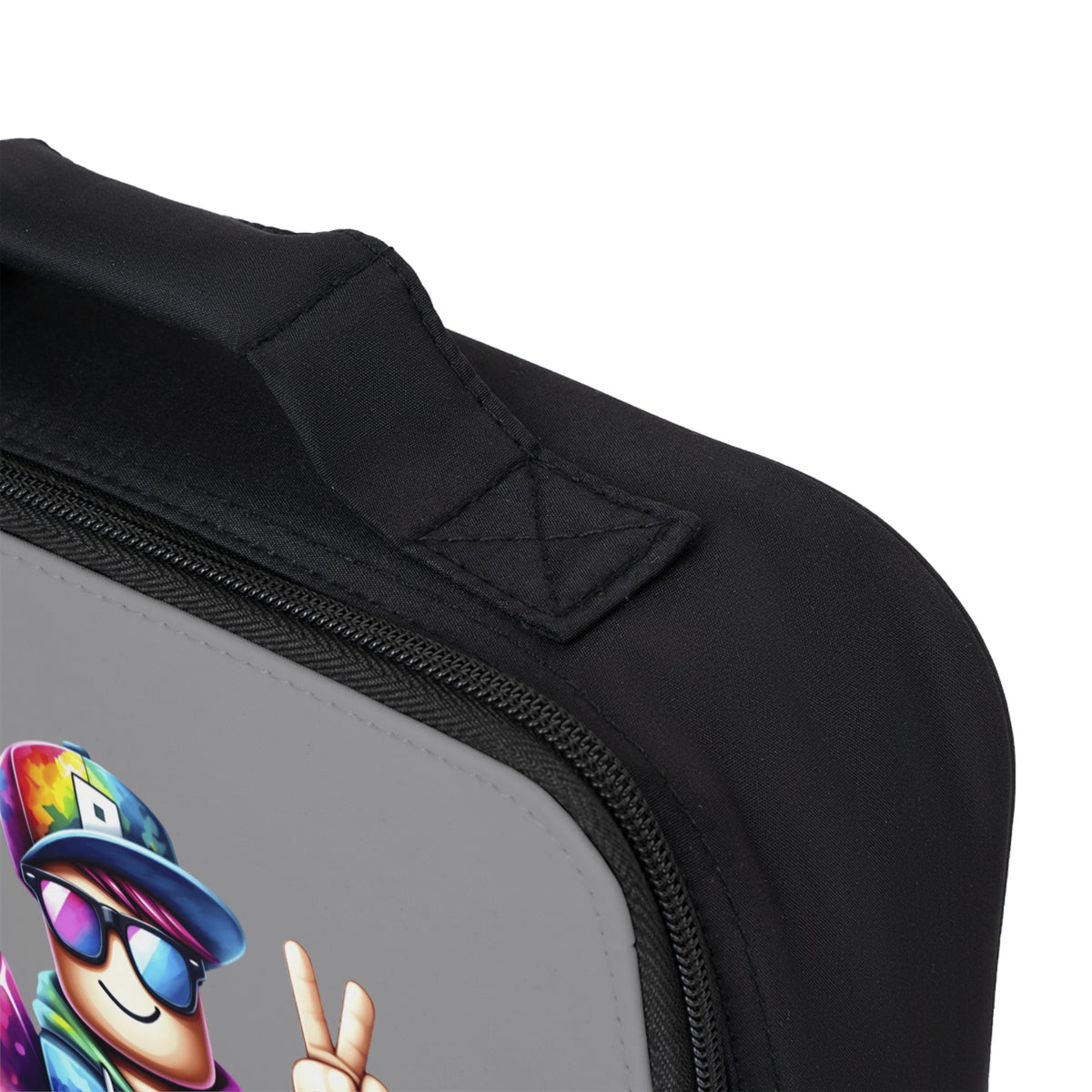 Roblox Fan Lunch Bag Grey 🎮🎒✨