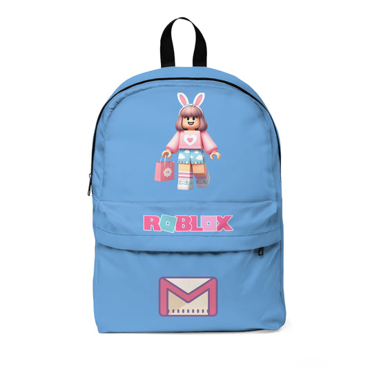 Roblox Bunny Girl Backpack Light blue