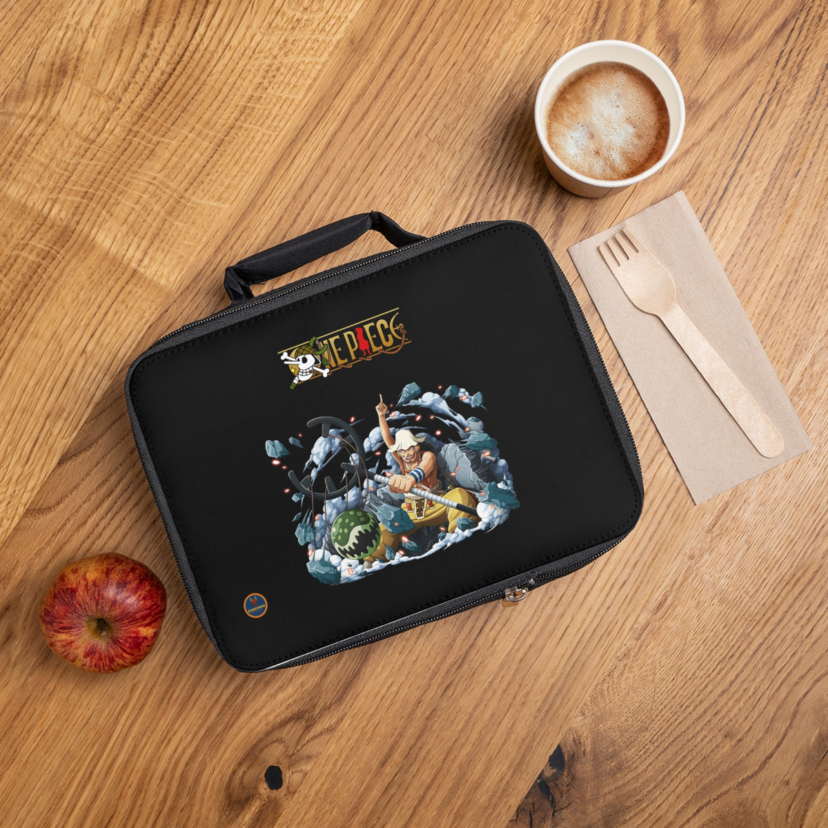 Usopp One Piece Anime Lunch Bag Black 🍱