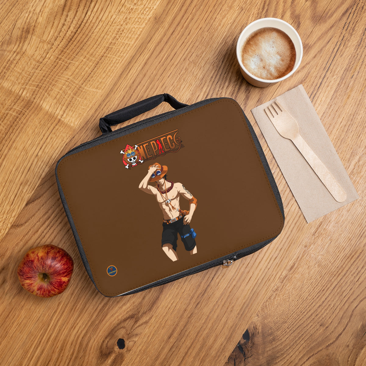 Sanji One Piece Anime Lunch Bag Brown 🍱