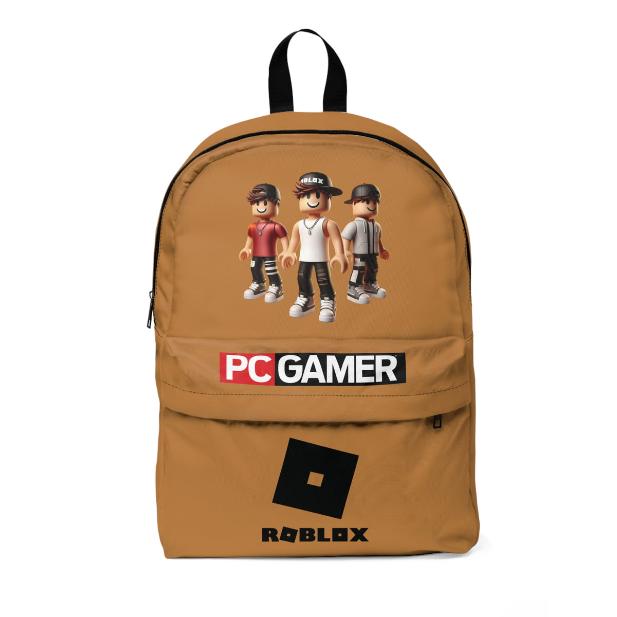 Roblox PC Gamer Light Brown School Backpack