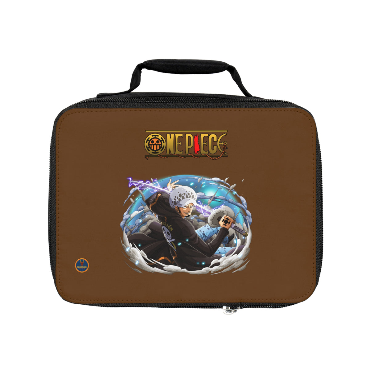 Trafalgar D. Water Law One Piece Anime Lunch Bag Brown 🍱