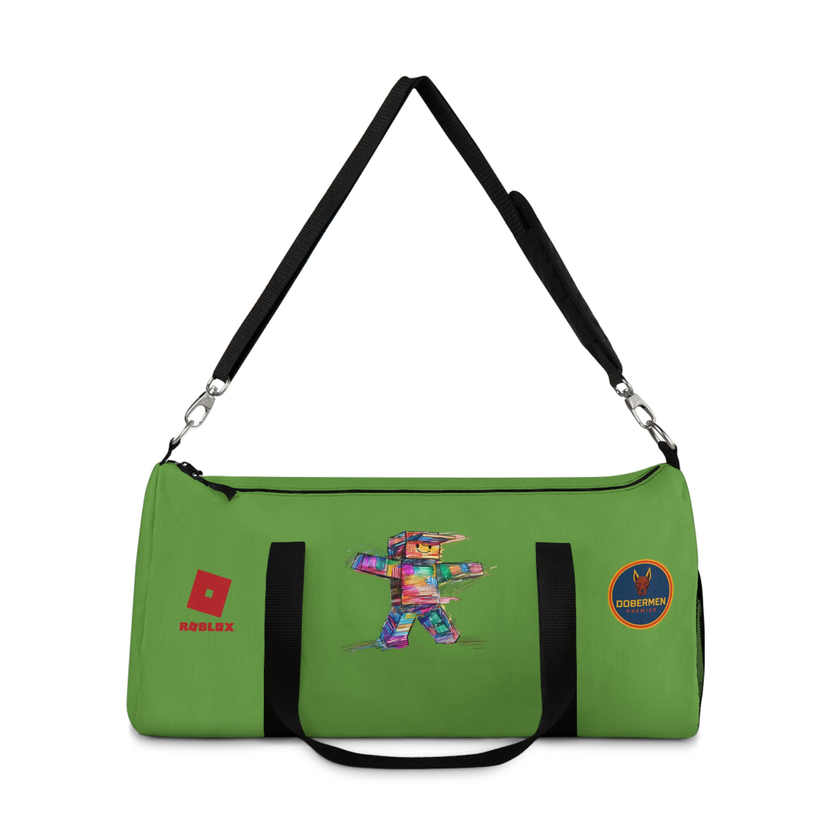 Roblox Themed Duffel Bag Green 🧒🕹️ 👧