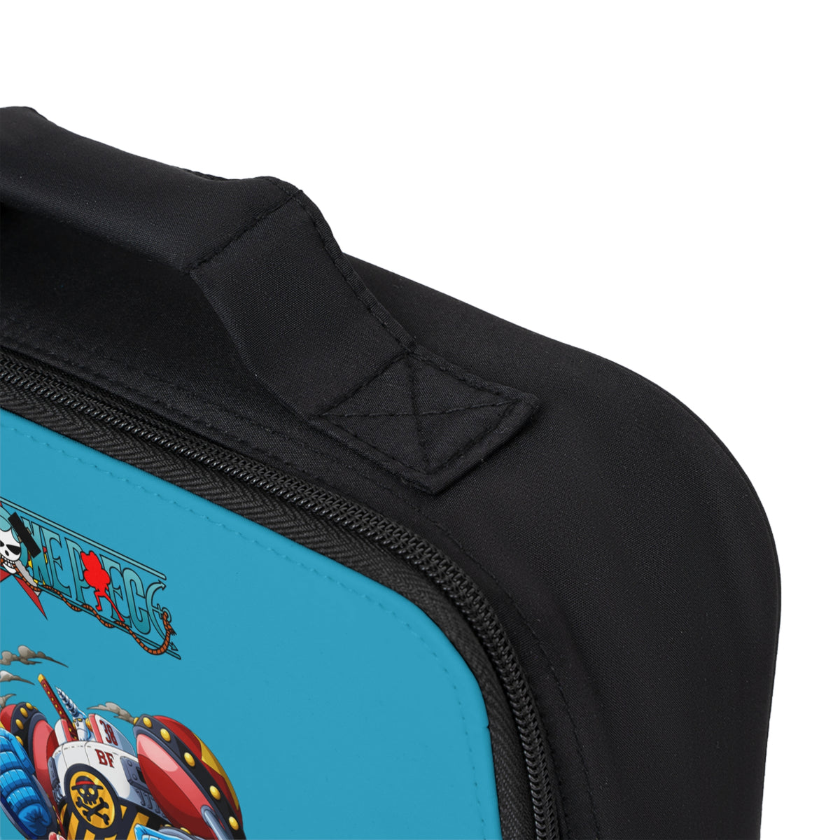 Franky One Piece Anime Lunch Bag Turquoise 🍱