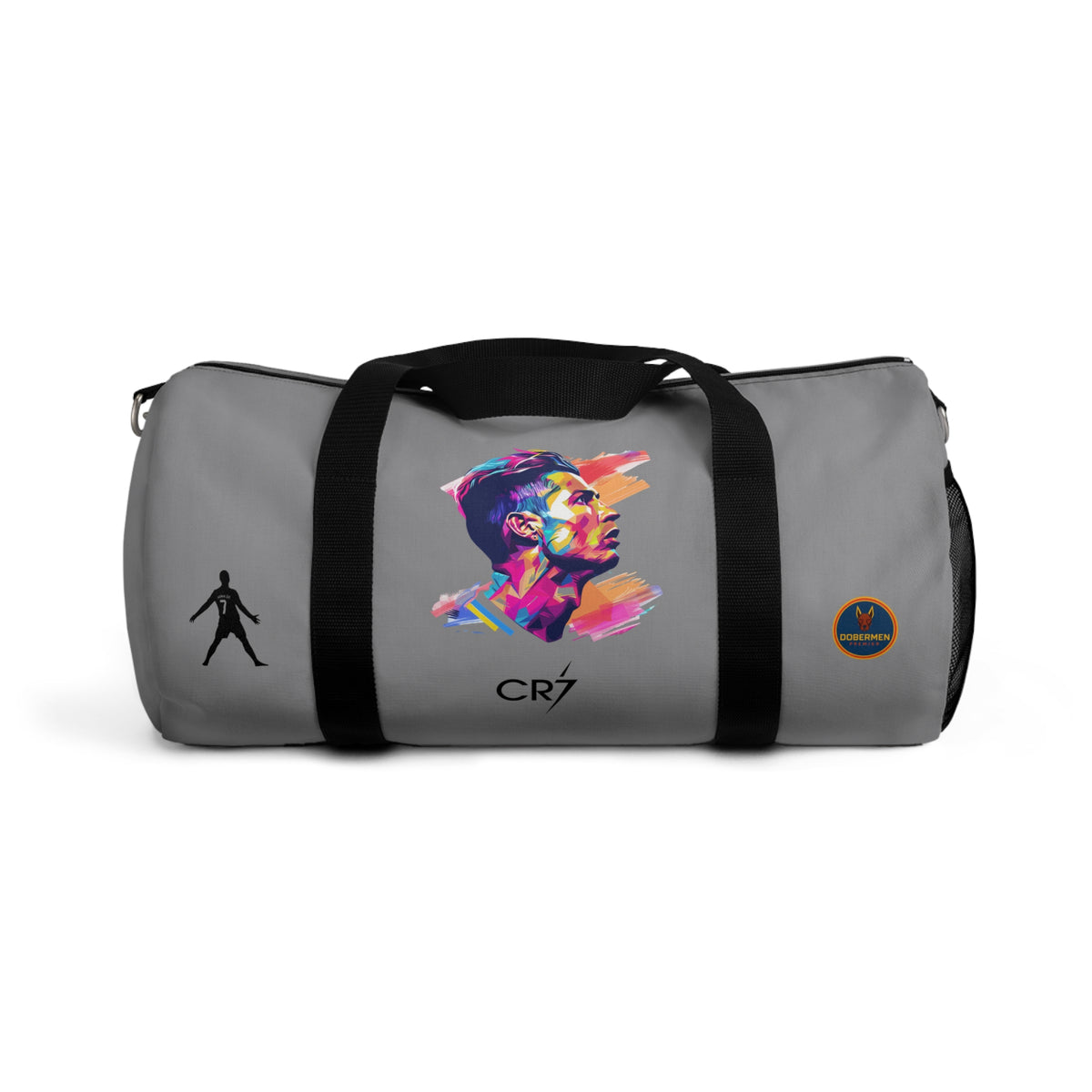 Premium Cristiano Ronaldo Duffel Bag Grey 🏆⚽