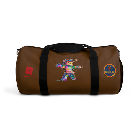 Roblox Themed Duffel Bag Brown 🧒🕹️ 👧
