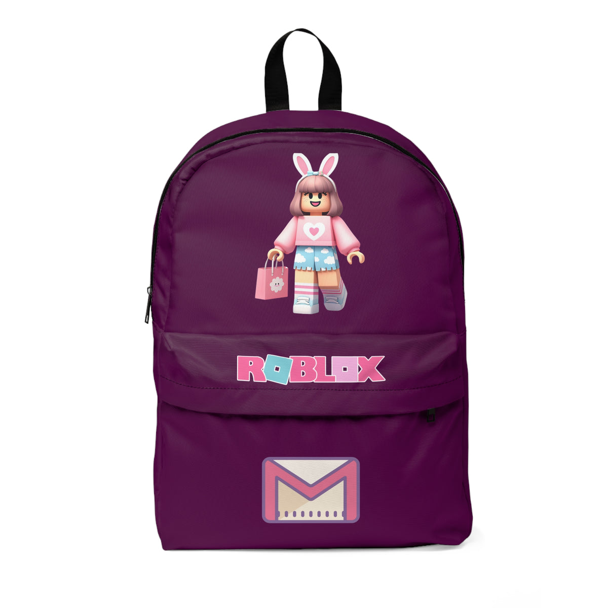 Roblox Bunny Girl Backpack Maroon