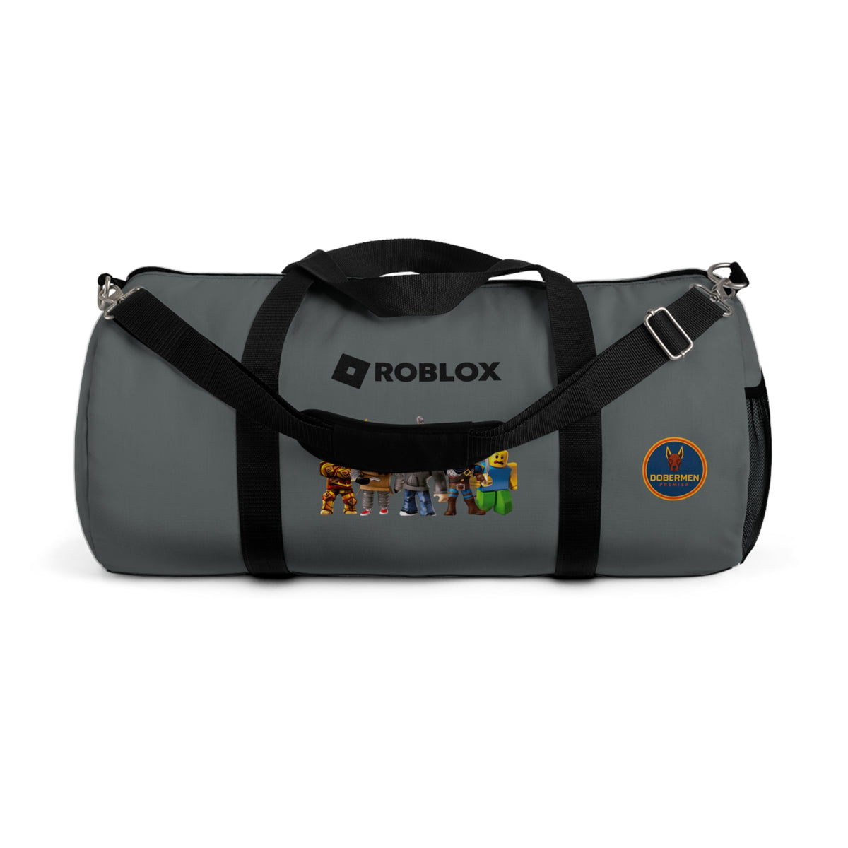 Roblox Adventure Duffel Dark grey 🎮✨🧳