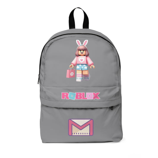 Roblox Bunny Girl Backpack Grey