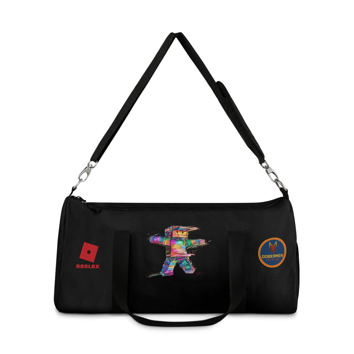 Roblox Themed Duffel Bag Black 🧒🕹️ 👧