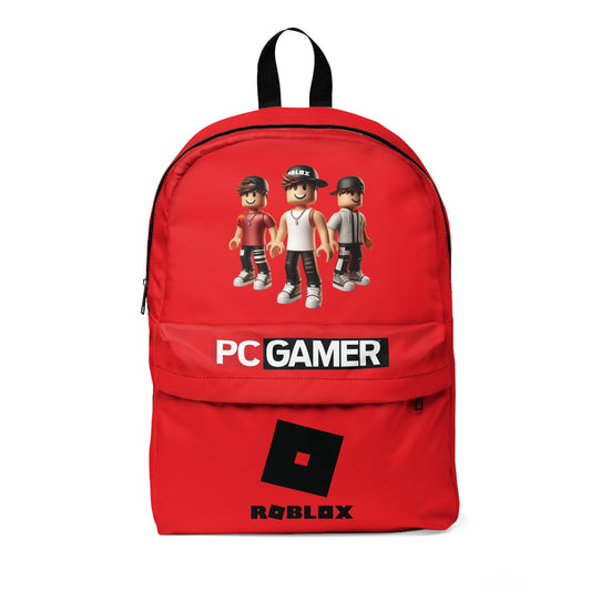 Roblox PC Gamer Red School Backpack