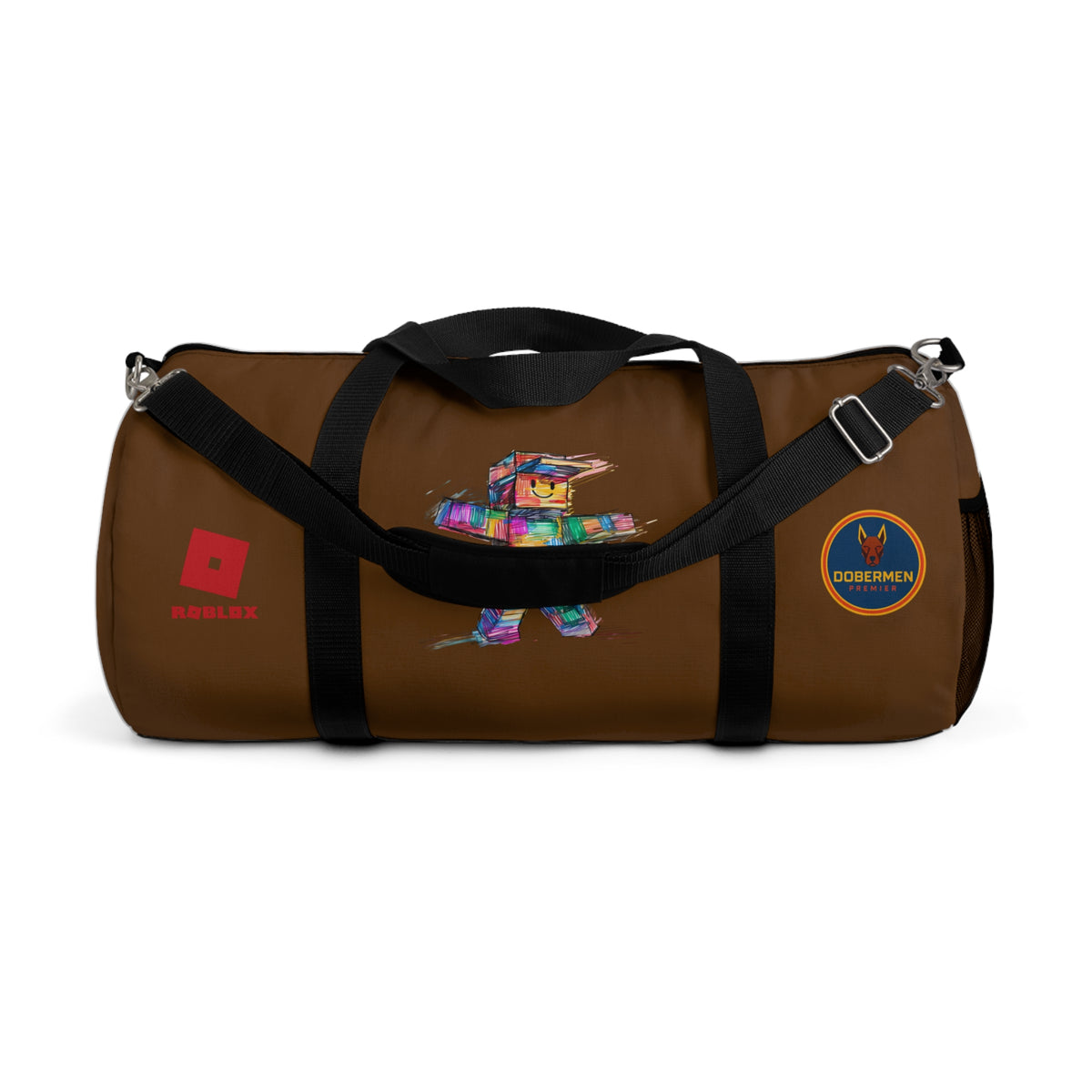 Roblox Themed Duffel Bag Brown 🧒🕹️ 👧