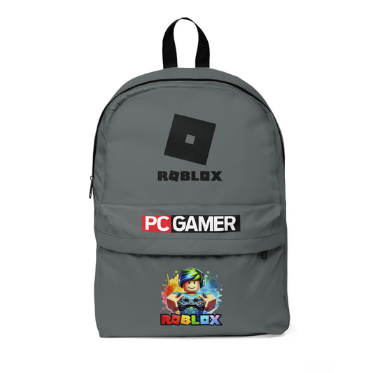 Roblox Level Up Gamer School Bag Dark grey