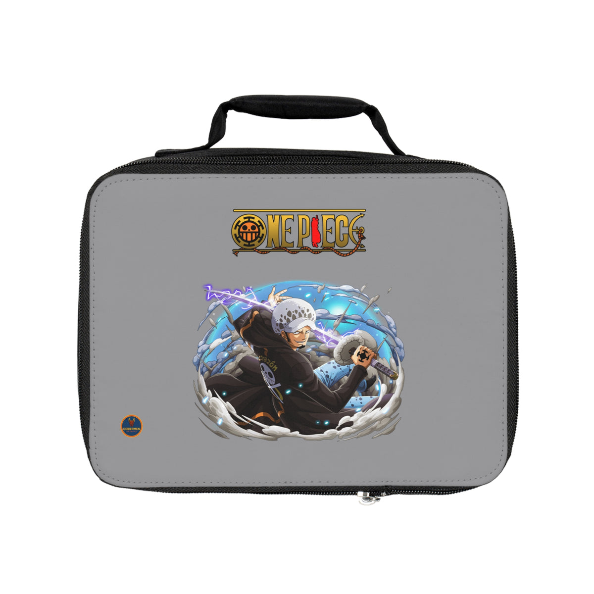 Trafalgar D. Water Law One Piece Anime Lunch Bag Grey 🍱