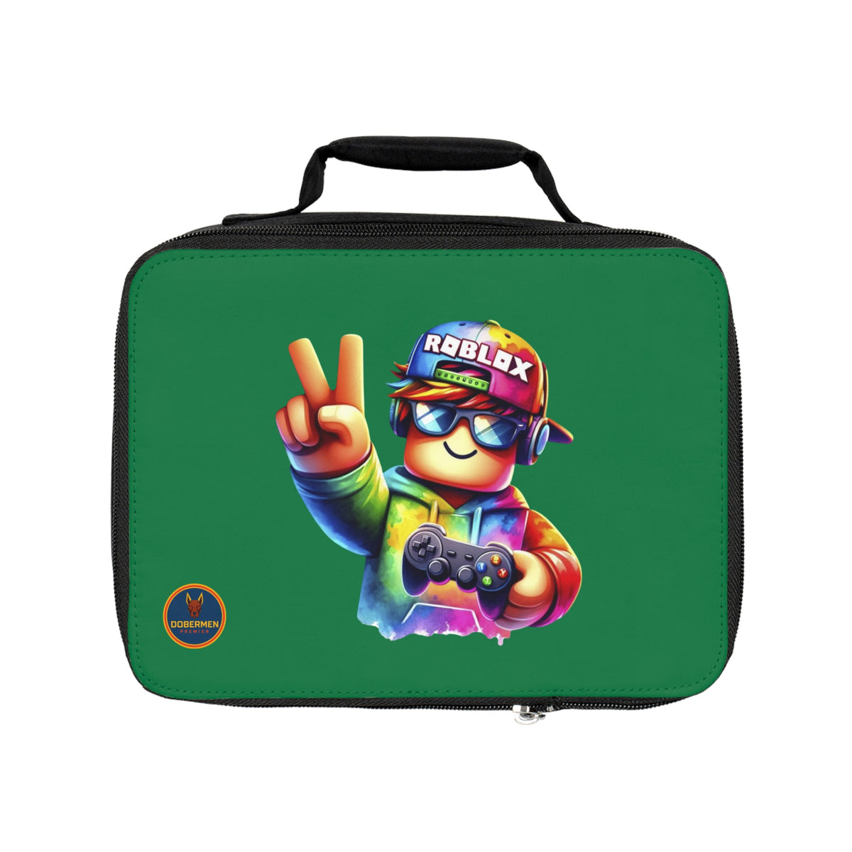 Vibrant Roblox Lunch Box Dark green 🌈 🎮🎒