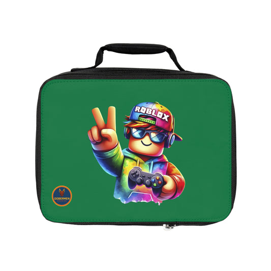 Vibrant Roblox Lunch Box Dark green 🌈 🎮🎒