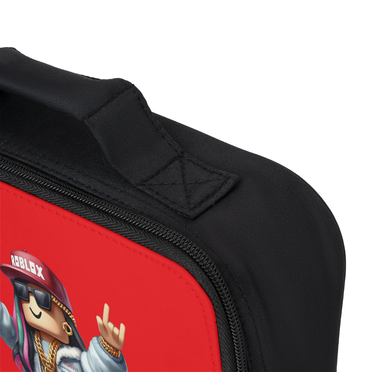Insulated Roblox Lunch Tote Red 🎮✨⚡