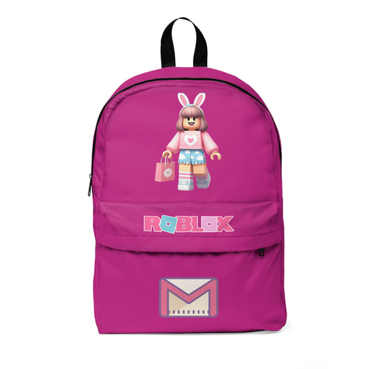 Roblox Bunny Girl Backpack Pink