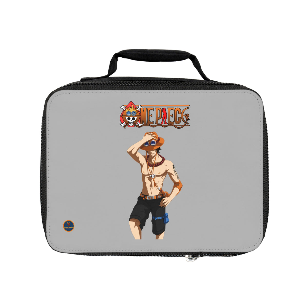 Sanji One Piece Anime Lunch Bag Light grey 🍱