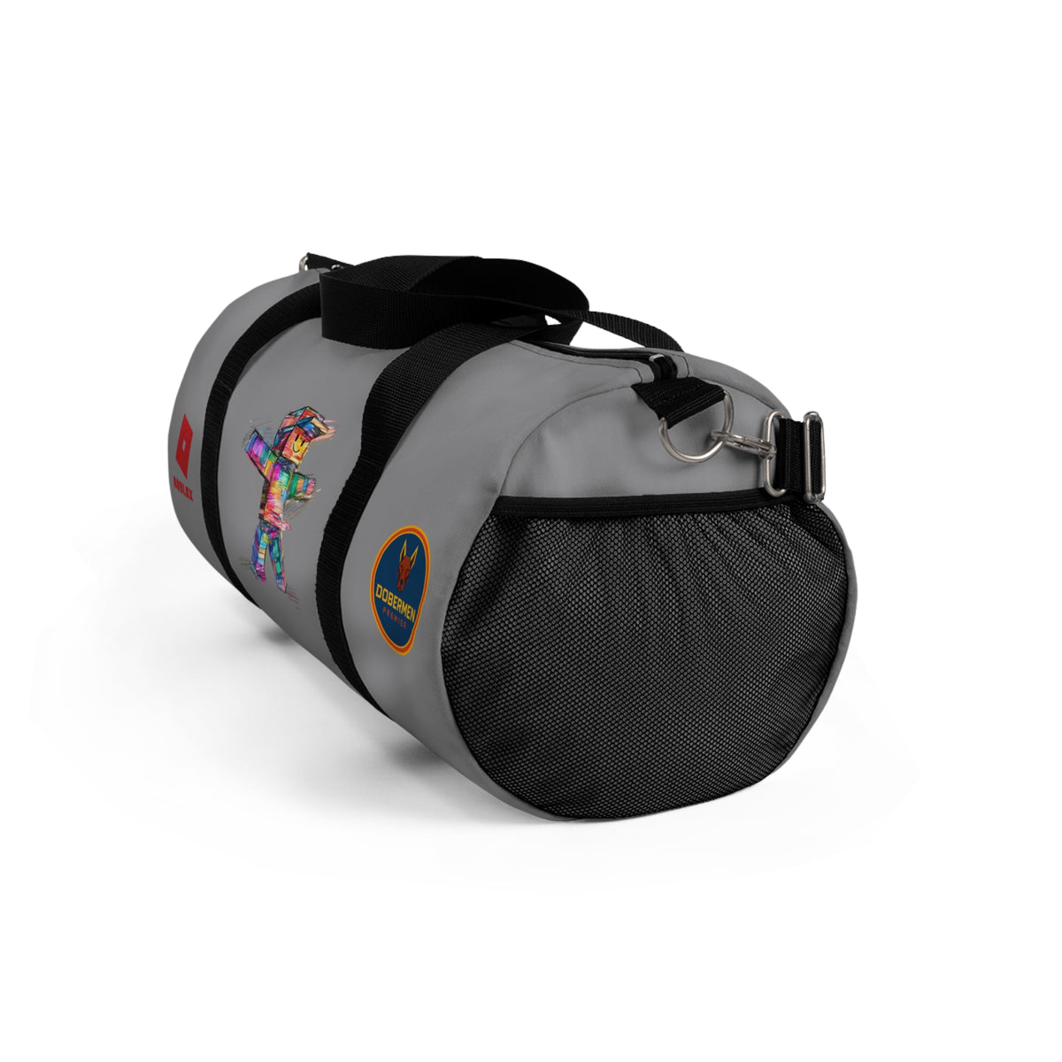 Roblox Themed Duffel Bag Grey 🧒🕹️ 👧