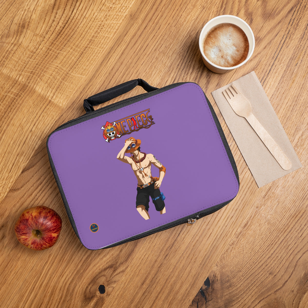 Sanji One Piece Anime Lunch Bag Light purple 🍱