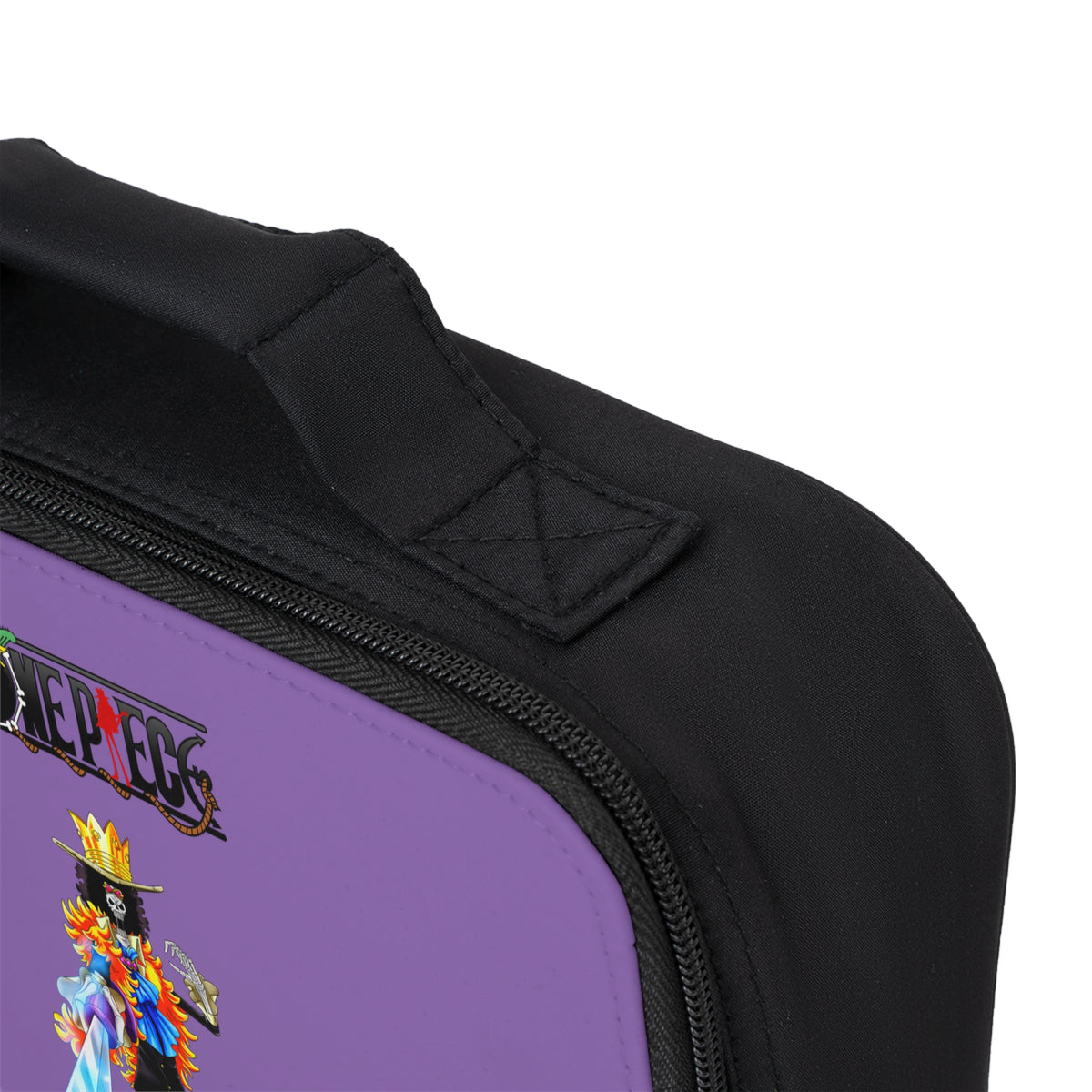 Brook One Piece Anime Lunch Bag Light purple 🍱