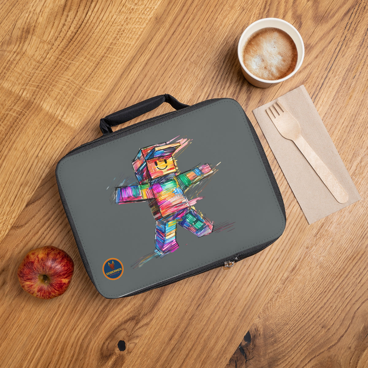 Roblox Lunch Bag Dark grey 🎮🎒✨