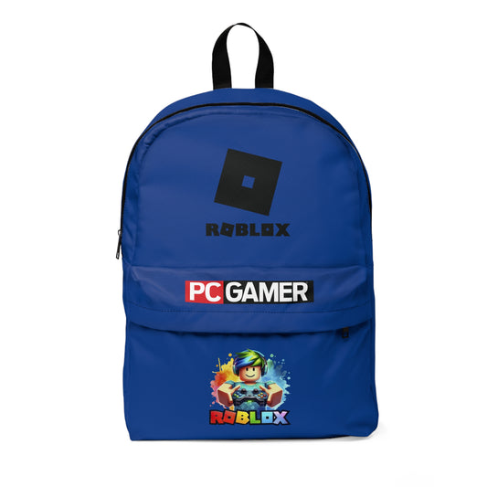 Roblox Level Up Gamer School Bag Dark blue