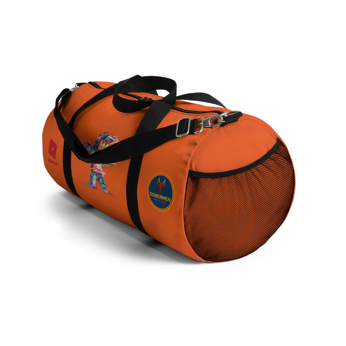 Roblox Themed Duffel Bag Orange 🧒🕹️ 👧