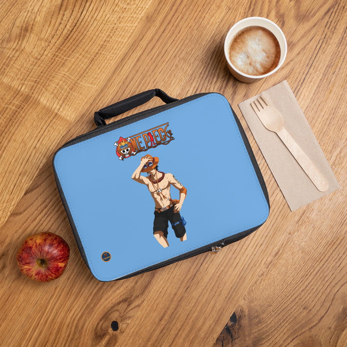Sanji One Piece Anime Lunch Bag Light blue 🍱