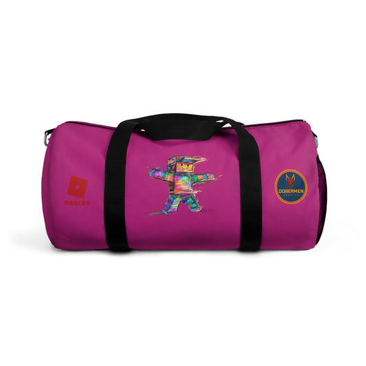 Roblox Themed Duffel Bag Pink 🧒🕹️ 👧