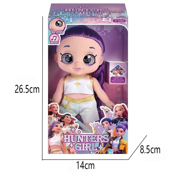 Hunters Girl 10-Inch Singing Fashion Doll, Street Battle Edition - Mira, Zoey & Rumi