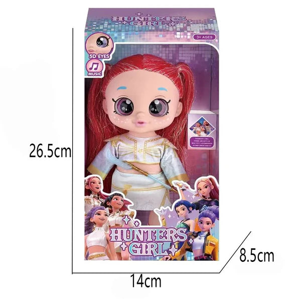Hunters Girl 10-Inch Singing Fashion Doll, Street Battle Edition - Mira, Zoey & Rumi