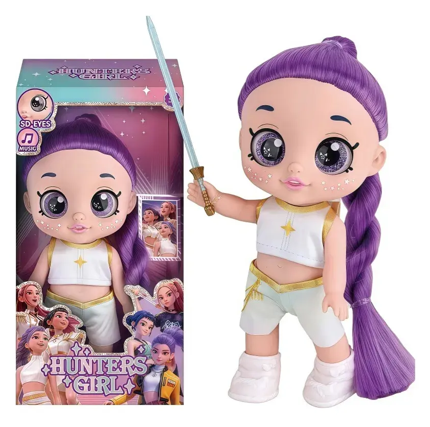 Hunters Girl 10-Inch Singing Fashion Doll, Street Battle Edition - Mira, Zoey & Rumi