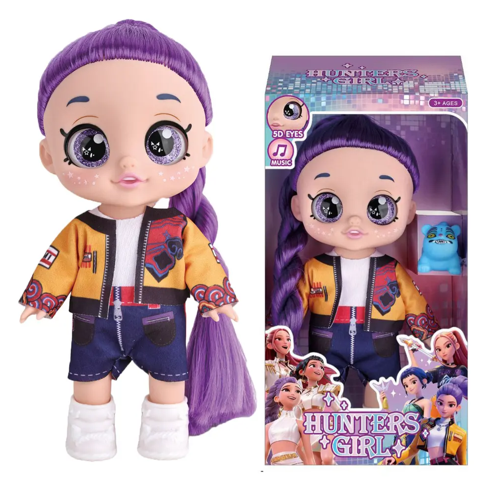Hunters Girl 10-Inch Singing Fashion Doll, Streetwear Edition - Mira, Zoey & Rumi